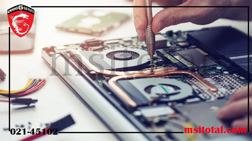راهنمای تعمیرات لپ تاپ گیمینگ MSI