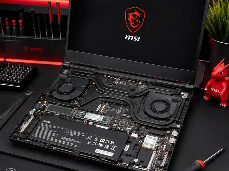 تعمیر لپ تاپ msi