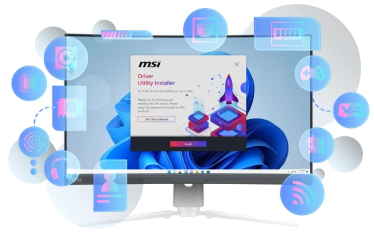 درایور لپ تاپ msi