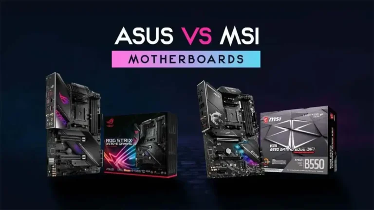 مقایسه مادربرد msi و asus