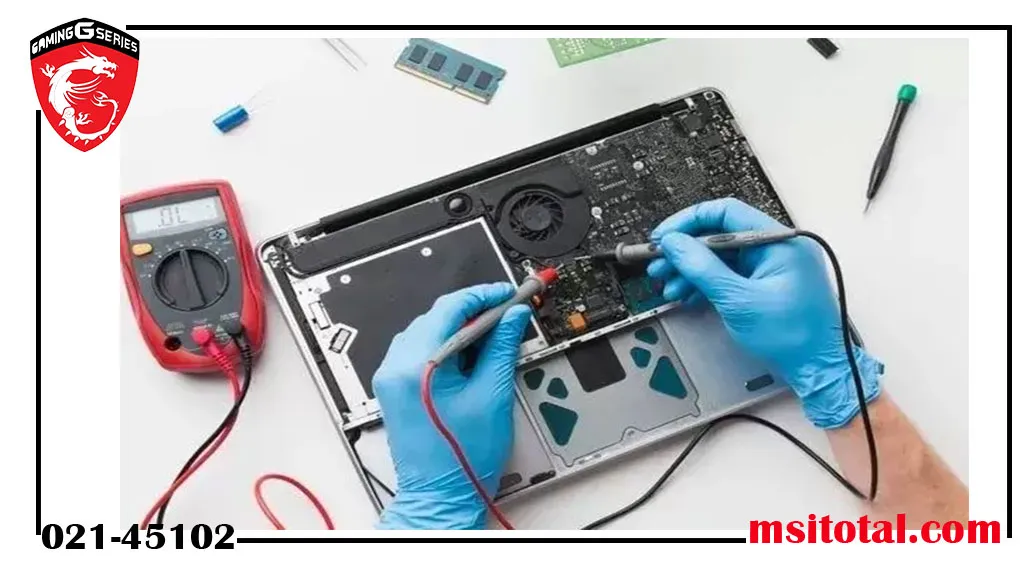 تعمیر قاب لپ تاپ MSI در نمایندگی رسمی با ضمانت کیفیت