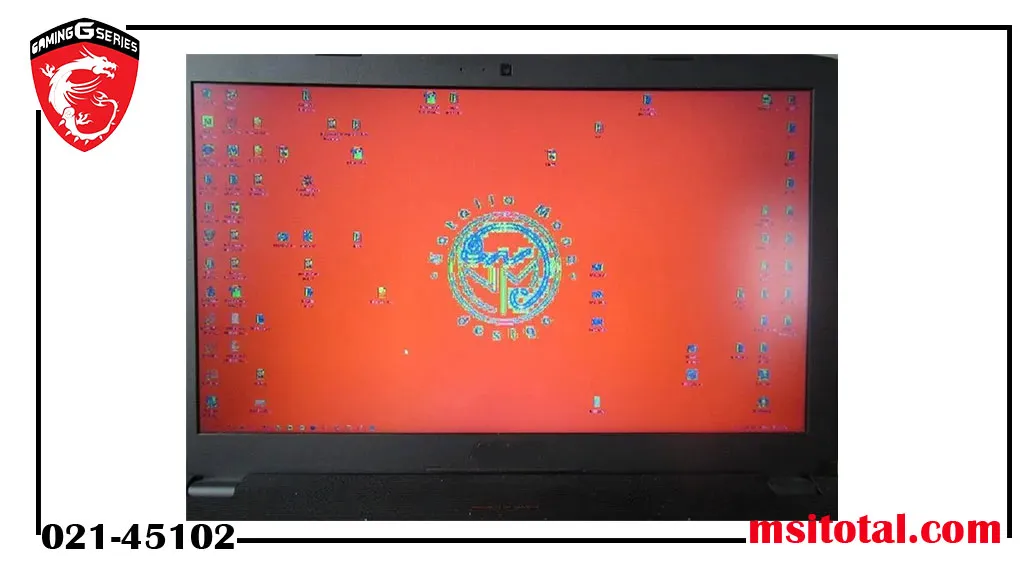 خرابی های صفحه نمایش لپ تاپ