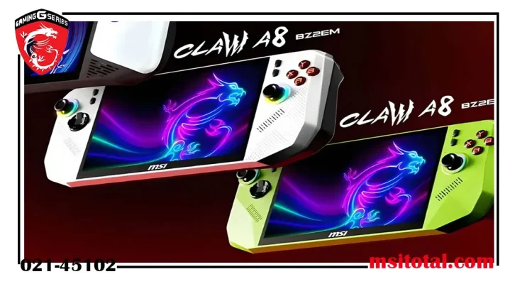 کنسول دستی جدید MSI با رنگ خاص و تراشه AMD