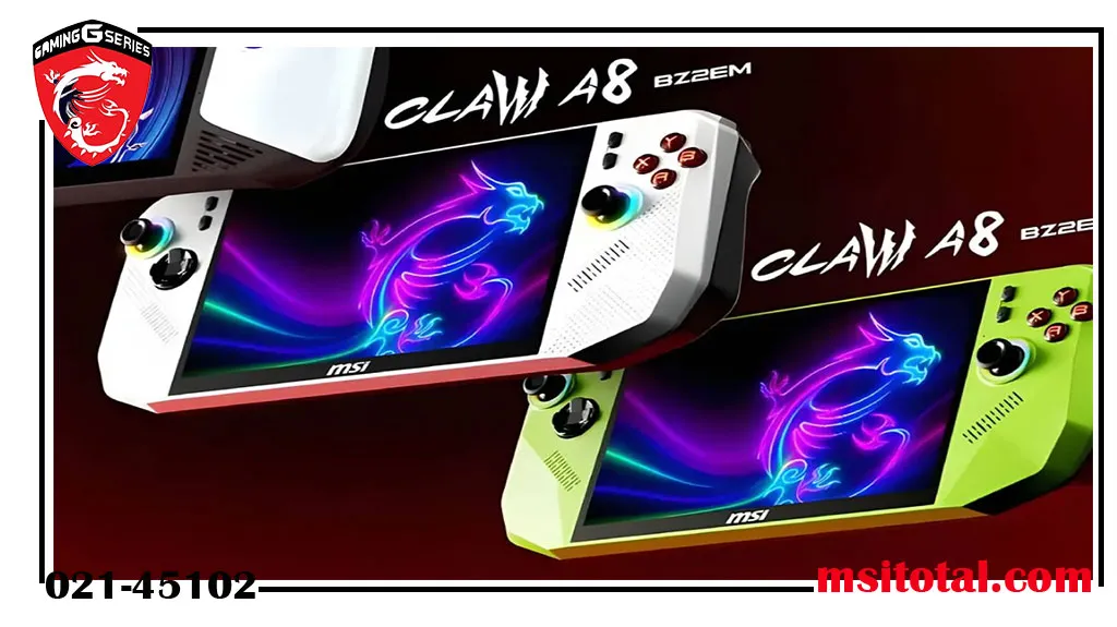 کنسول دستی جدید MSI با رنگ خاص و تراشه AMD