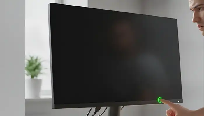 روشن نشدن تصویر با وجود روشن بودن چراغ پاور