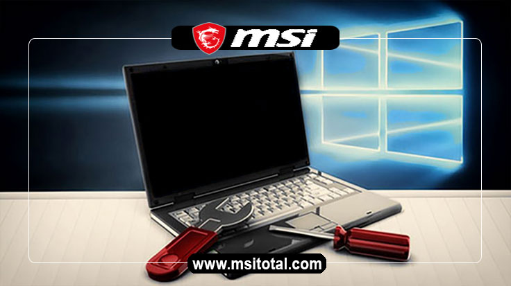 تعمیرات لپ تاپ msi از طرق نمایندگی