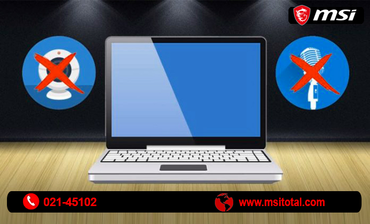 مدیریت دوربین و میکروفون لپ ‌تاپ msi