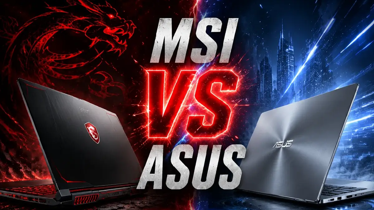 لپ تاپ ایسوس بخرم یا MSI؟