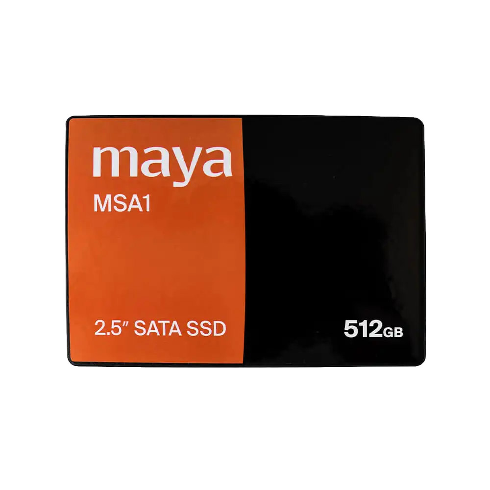MAYA Internal SSD MSA512 SATA 512GB خرید حافظه اس اس دی اینترنال مایا مدل MAYA Internal SSD MSA512 SATA 512GB