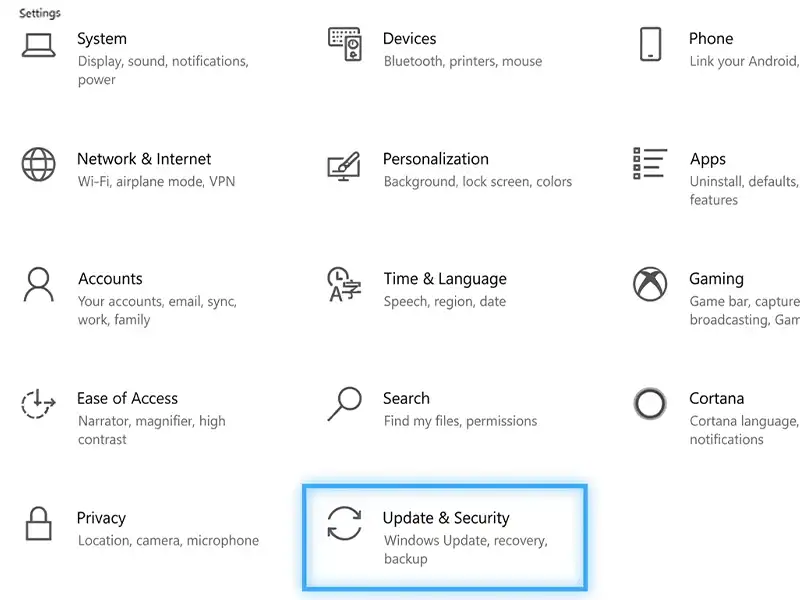 اجرای Troubleshooter برای عیب یابی کیبرد