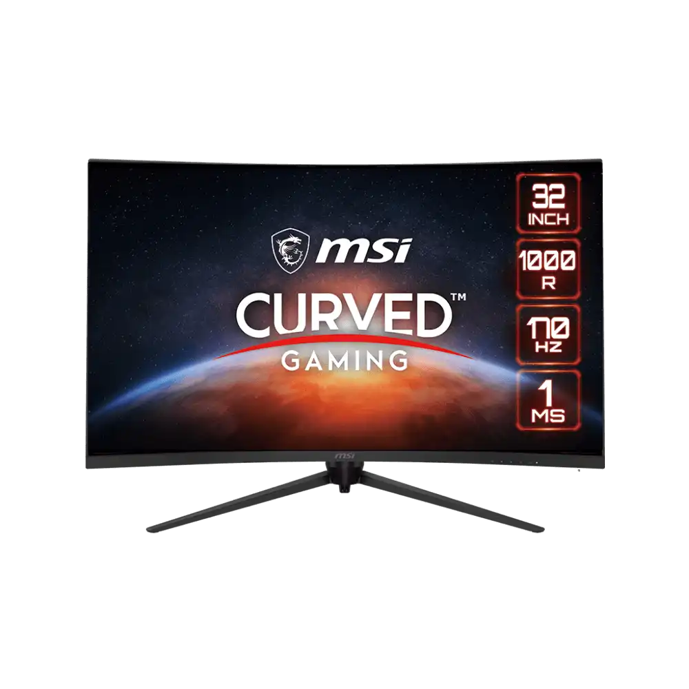 msi-g32c4x-curved-gaming-monitor خرید مانیتور خمیده گیمینگ 31.5 اینچ ام اس آی مدل G32C4X
