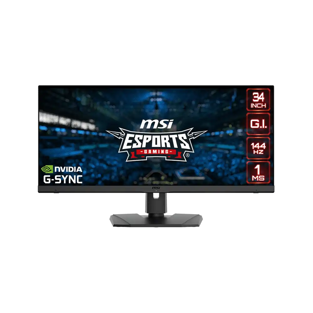 msi-mpg341qr-34-inch-uwqhd-gaming-monitor معرفی مانیتور گیمینگ ام اس آی مدل Optix MPG341QR سایز 34 اینچ