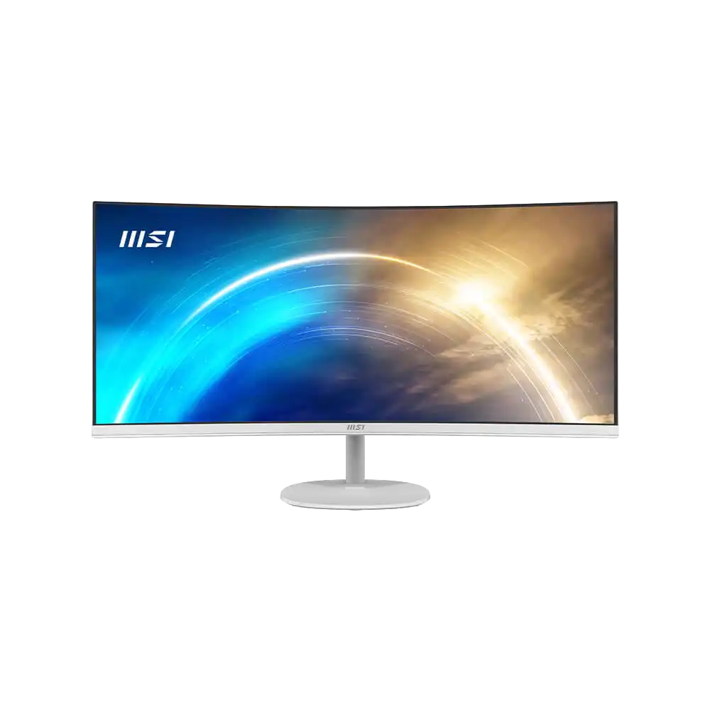 msi-pro-mp341cqw-34inch-white-ultrawide-monit معرفی مانیتور ام اس آی مدل PRO MP341CQW سایز ۳۴ اینچ