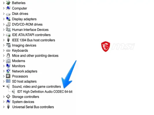14.مشکل IDT High Definition Audio CODEC را برطرف کنید