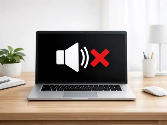 قطع شدن صدای لپ تاپ