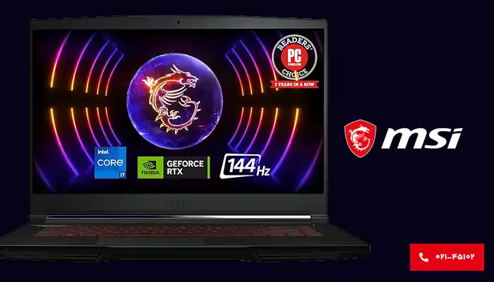 خرید MSI Thin GF63 12VE – RTX 4050