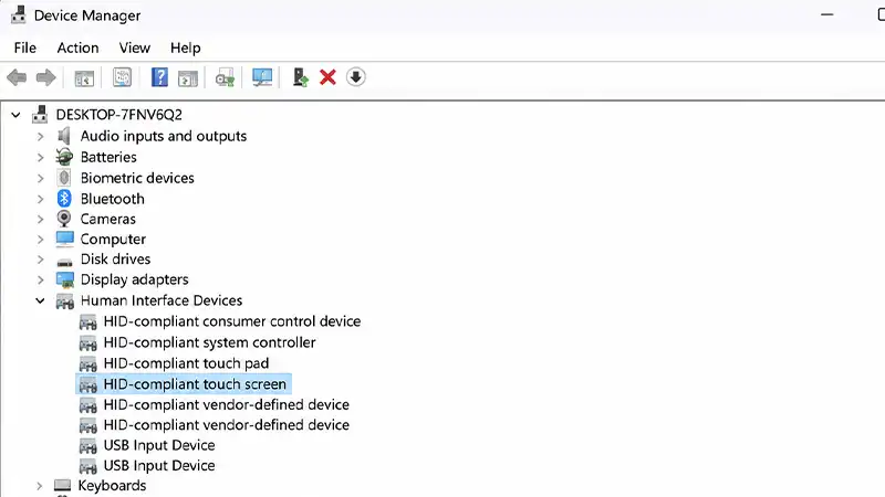 آموزش فعال‌سازی و کالیبراسیون صفحه لمسی (Touch Screen) در آل این وان MSI ویندوز ۱۱