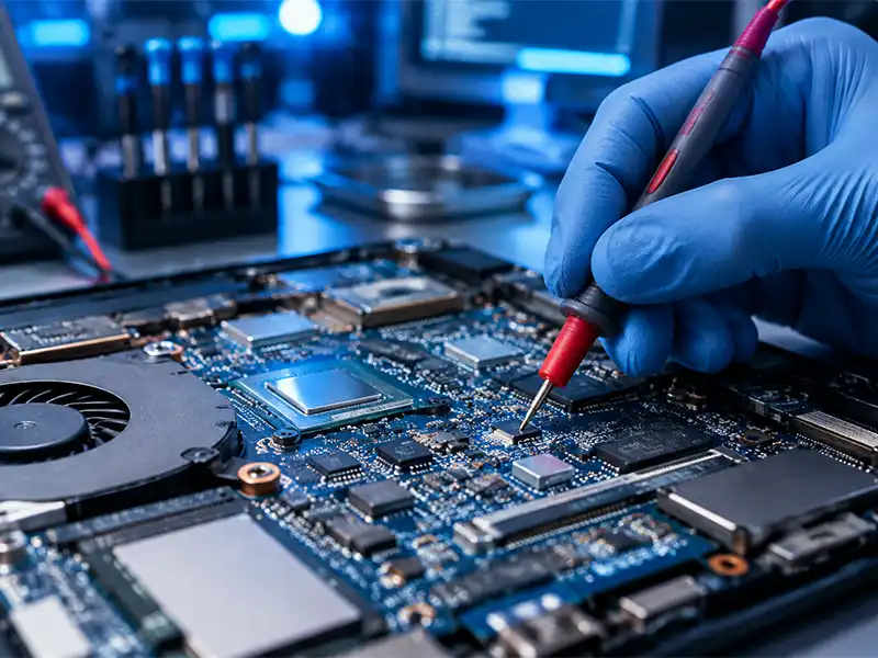 تعمیر مادربرد لپ‌تاپ در نمایندگی MSI
