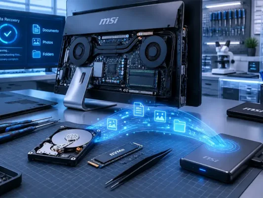 بازیابی اطلاعات آل این وان